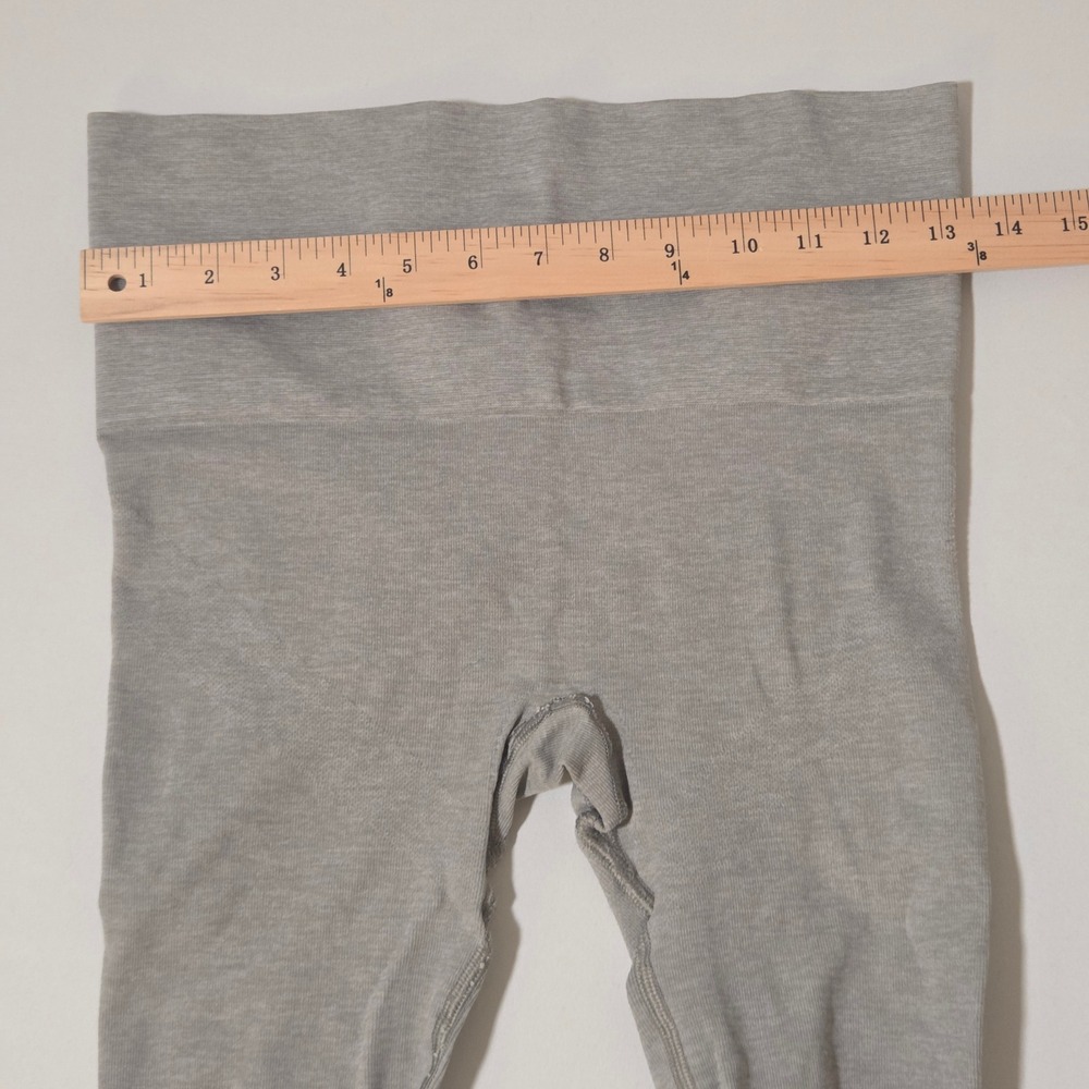 Blanqi Everyday Maternity Belly‎ Support Leggings Gray Small High Waist Seamless - Picture 4 of 9